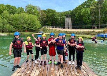 St Johns School Dorking - Raft Building